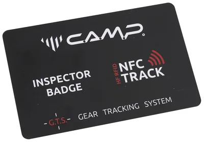 NFC TRACK HF RFID INSPECTOR BADGE - TESSERINO
